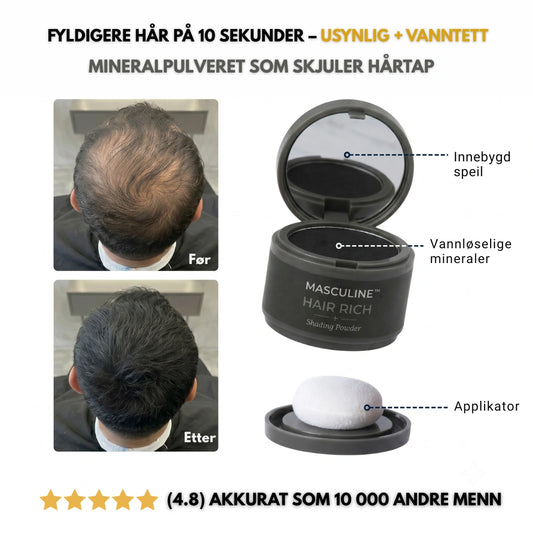 Masculine HairRich™ - Premium-Haarausfall-Filler für Männer