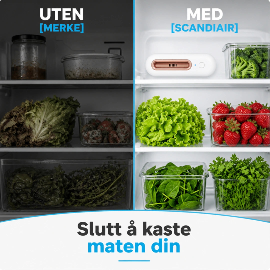 ScandiFridge™ - Hält Lebensmittel bis zu 4-mal länger frisch & reduziert deine Lebensmittelkosten