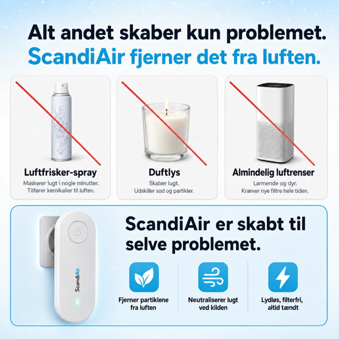 ScandiAir – Sorgen Sie für sauberere Luft und ein gesünderes Zuhause für Ihre Familie