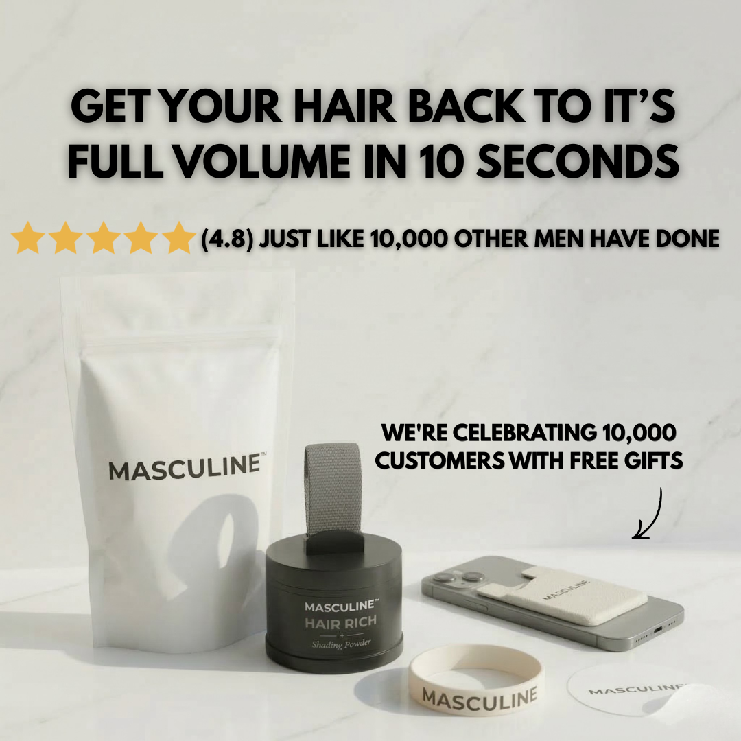 Masculine HairRich™ - Premium-Haarausfall-Filler für Männer