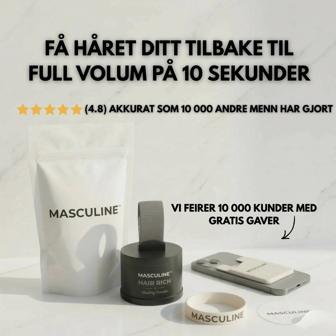 Masculine HairRich™ - Premium-Haarausfall-Filler für Männer