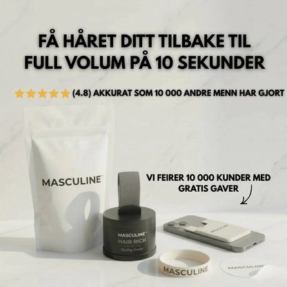 Masculine HairRich™ - Premium-Haarausfall-Filler für Männer